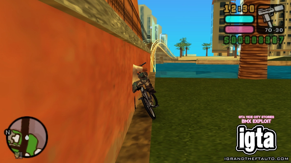 GTA Vice City Stories BMX Exploit 4