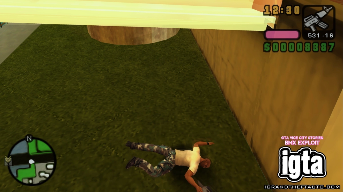 GTA Vice City Stories BMX Exploit 8