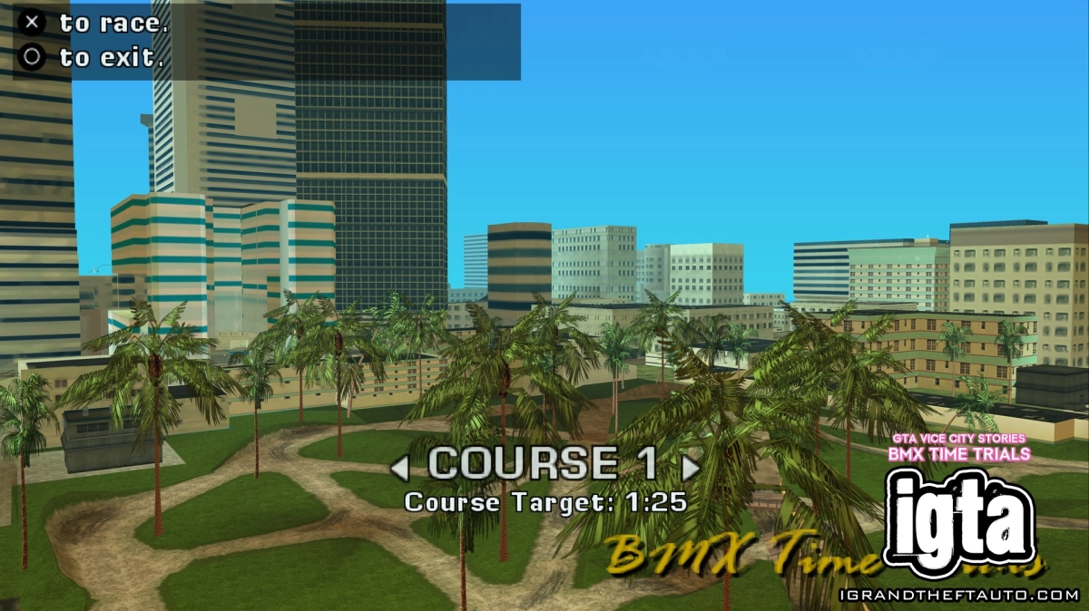GTA Vice City Stories Bmx Time Trials 2