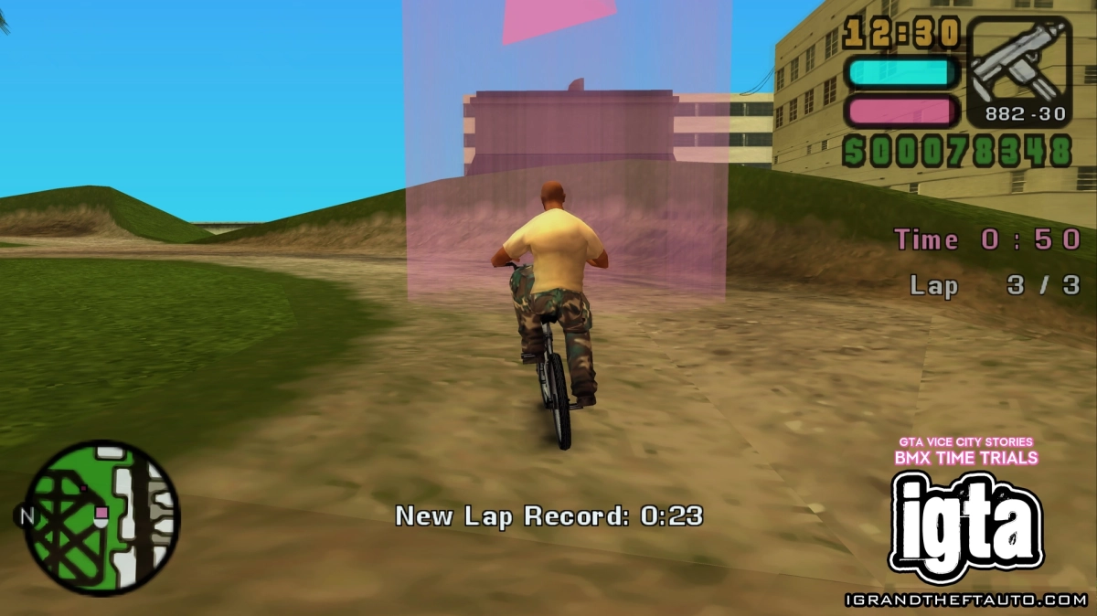 GTA Vice City Stories Bmx Time Trials 4