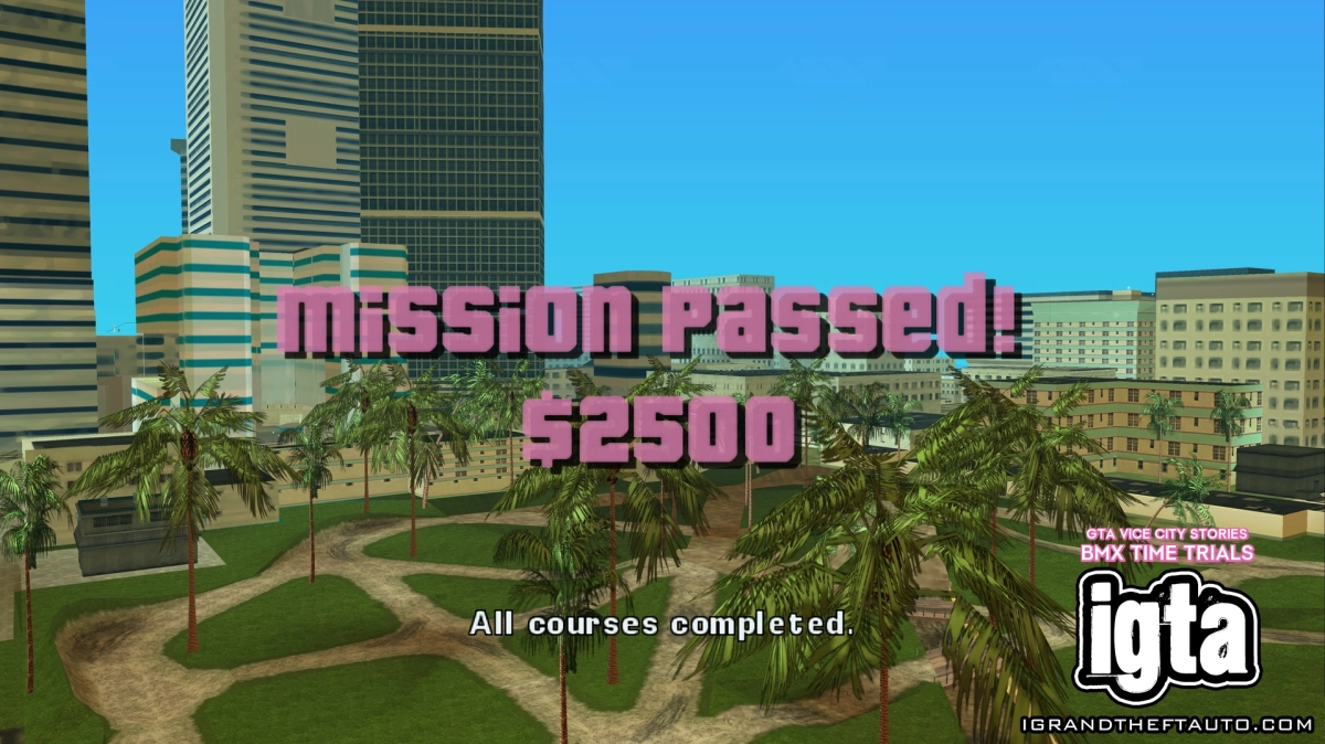 GTA Vice City Stories Bmx Time Trials 8