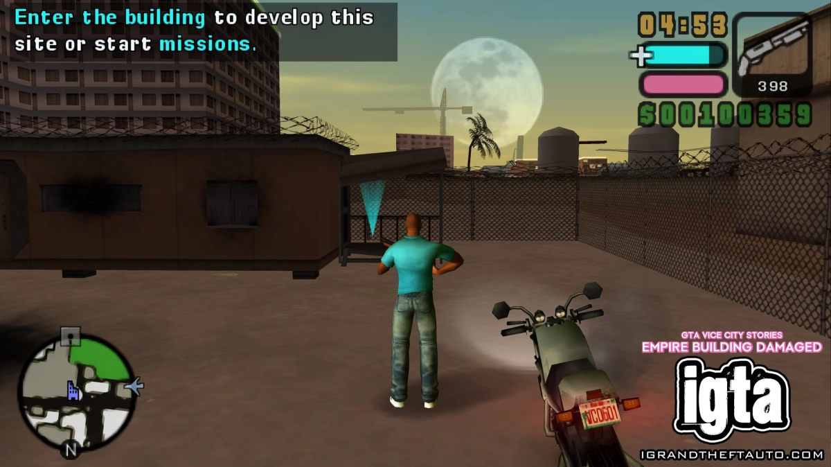 GTA Vice City Stories Empire Building Damaged