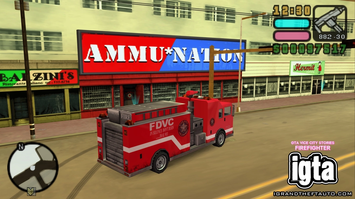 GTA Vice City Stories Firefighter 2