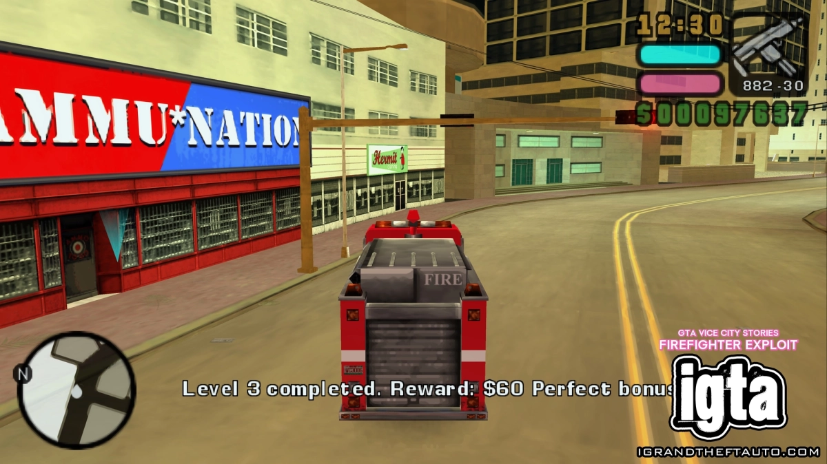 GTA Vice City Stories Firefighter Exploit 3
