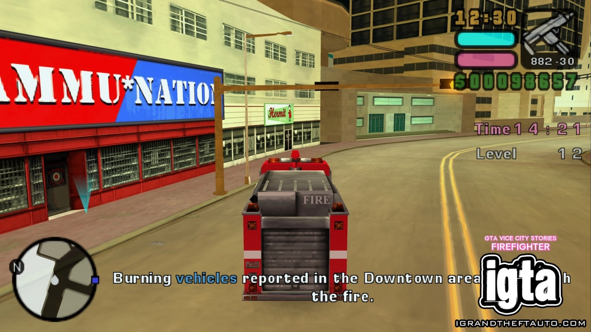 GTA Vice City Stories Firefighter Exploit 4