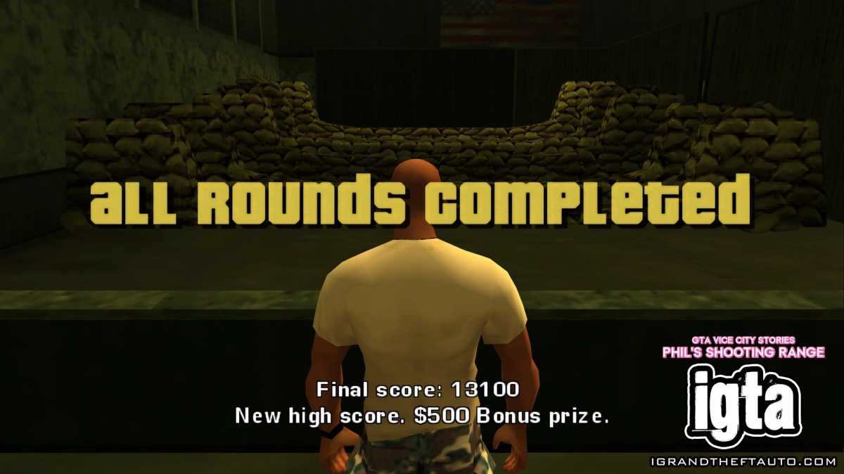 GTA Vice City Stories Phils Shooting Range 20