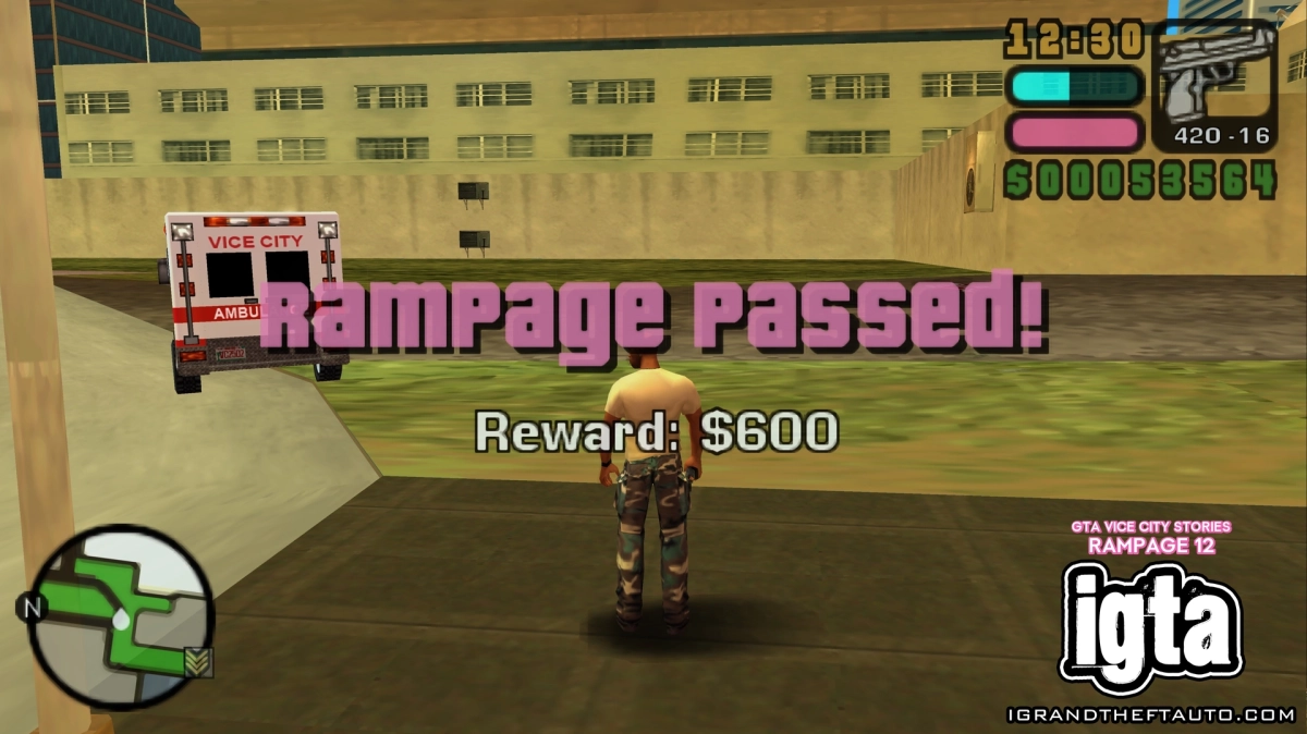 GTA Vice City Stories Rampage 12 3