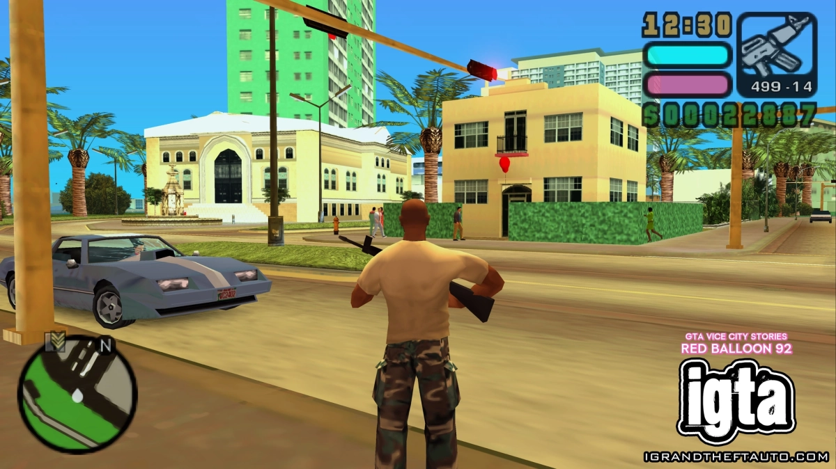 GTA Vice City Stories Red Balloon 92 1