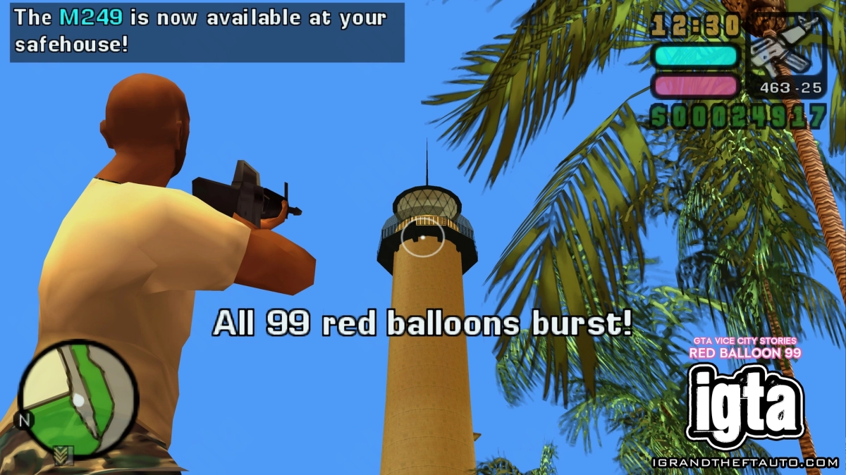 GTA Vice City Stories Red Balloon 99 3