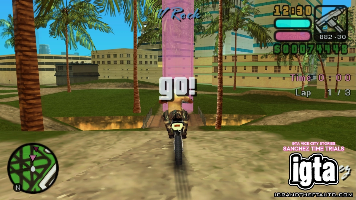 GTA Vice City Stories Sanchez Time Trials 3