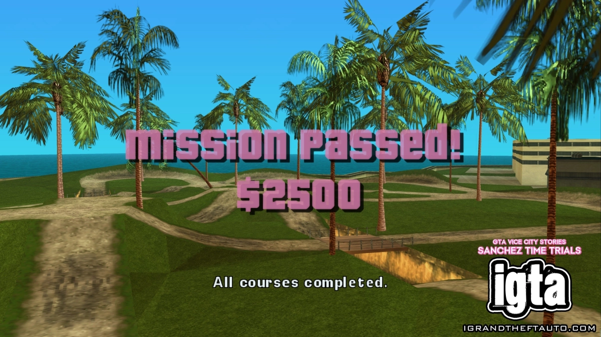 GTA Vice City Stories Sanchez Time Trials 8