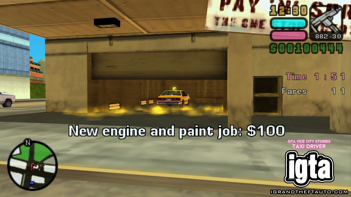 GTA Vice City Stories Taxi Driver 10