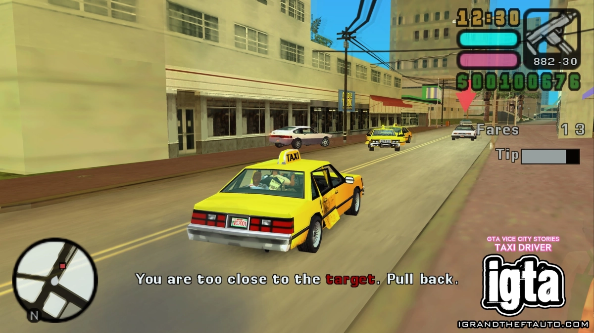 GTA Vice City Stories Taxi Driver 11