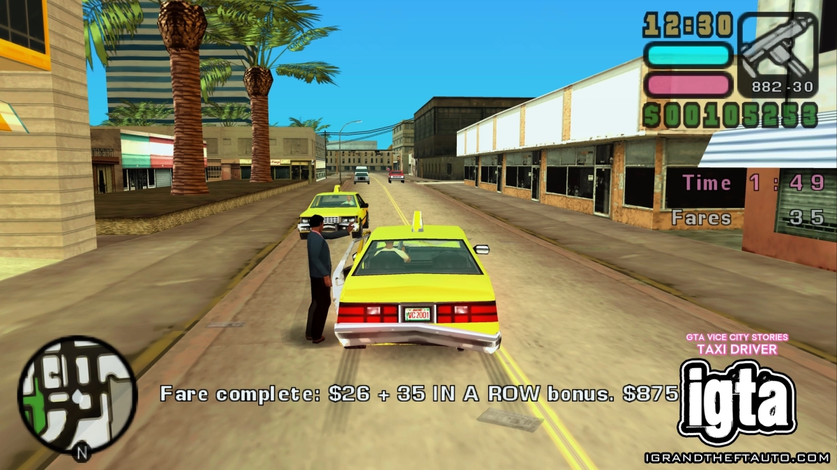 GTA Vice City Stories Taxi Driver 16