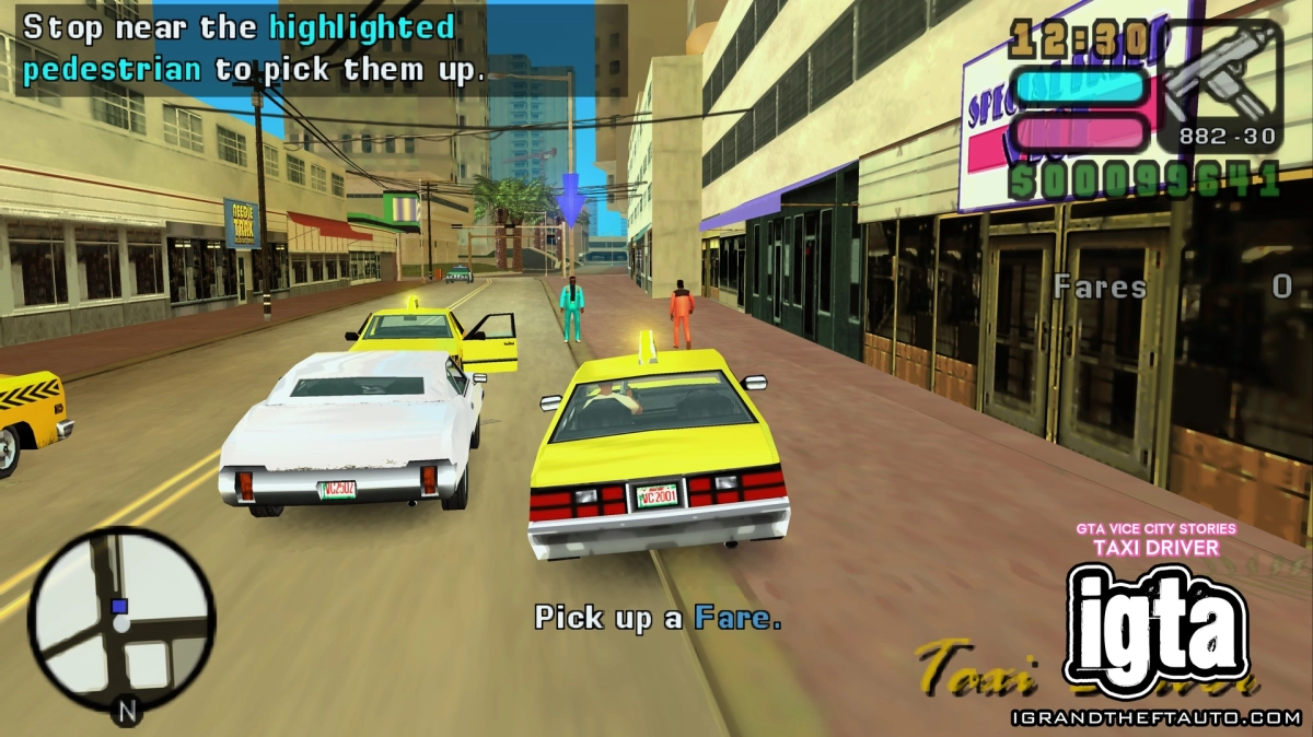 GTA Vice City Stories Taxi Driver 2