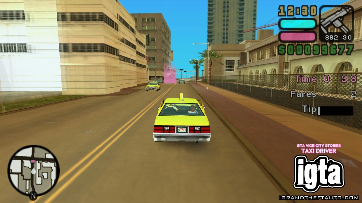 GTA Vice City Stories Taxi Driver 3