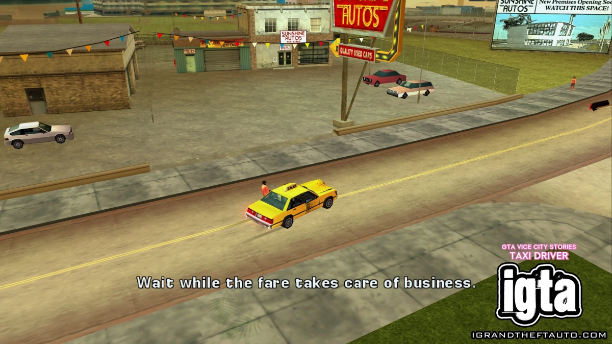 GTA Vice City Stories Taxi Driver 6
