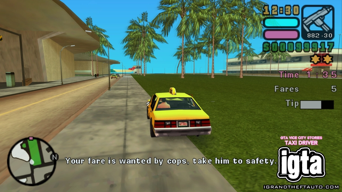 GTA Vice City Stories Taxi Driver 8