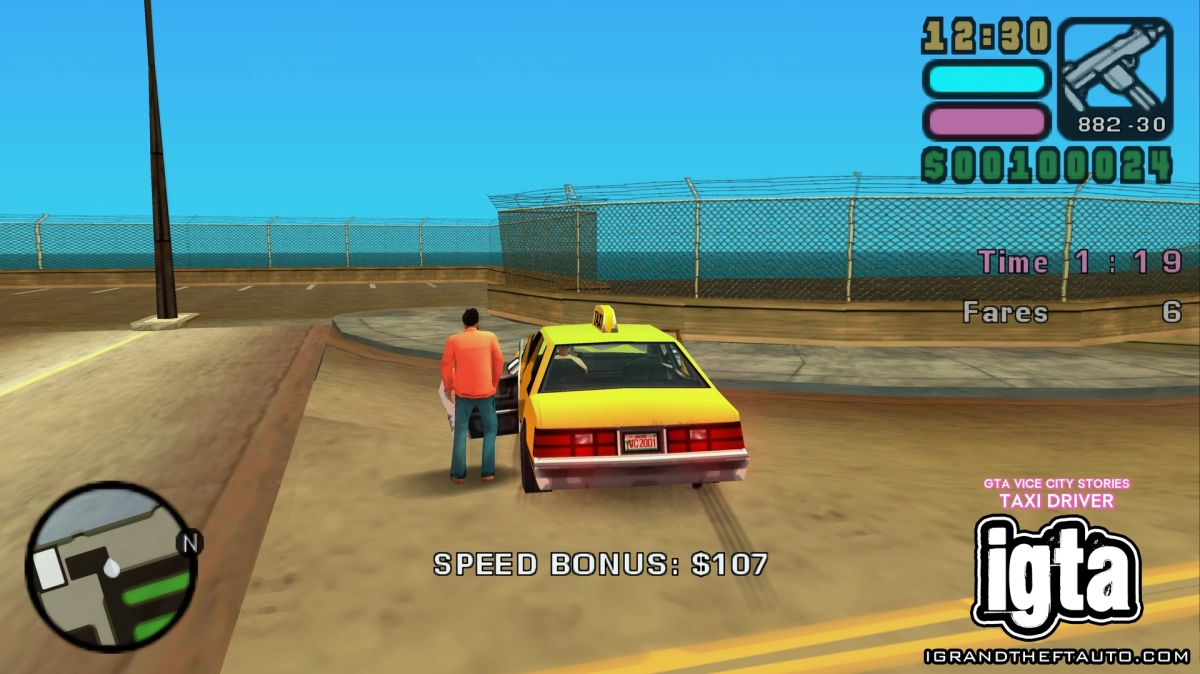GTA Vice City Stories Taxi Driver 9