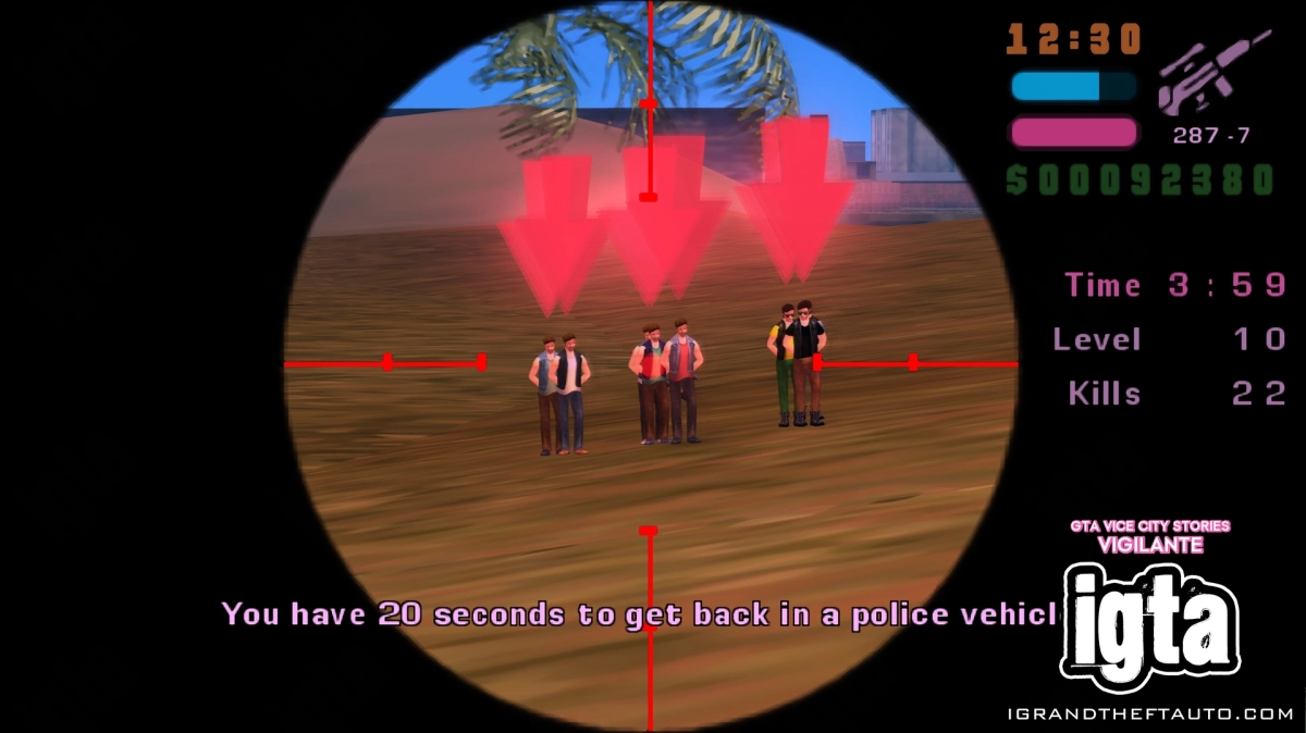 GTA Vice City Stories Vigilante 12