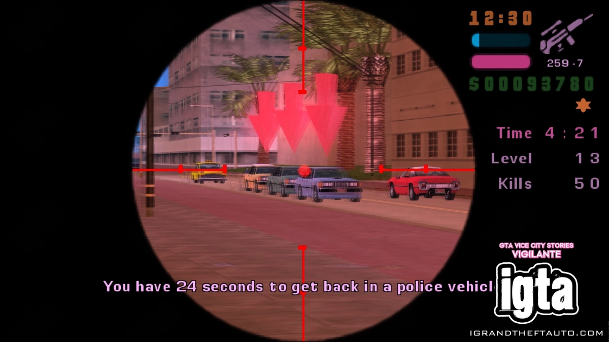 GTA Vice City Stories Vigilante 14