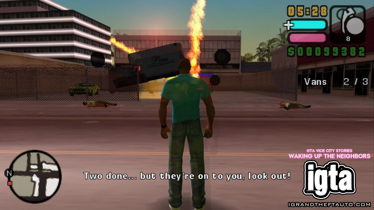 GTA Vice City Stories Waking Up The Neighbors 15