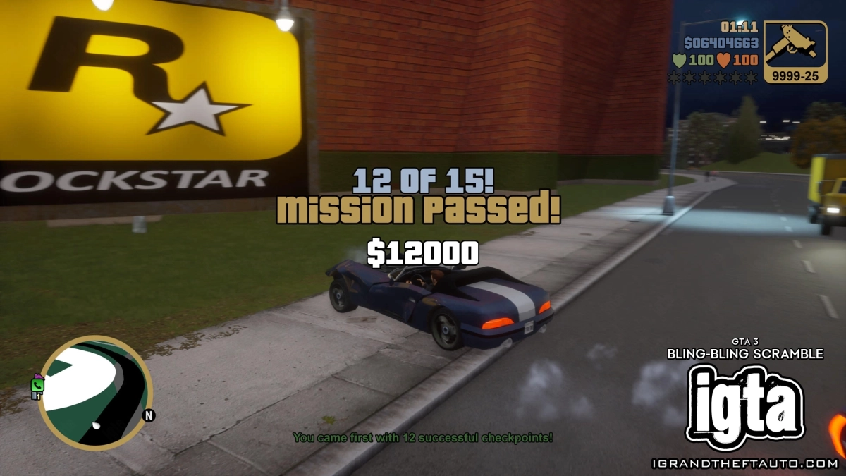 GTA 3 Bling-Bling Scramble 13