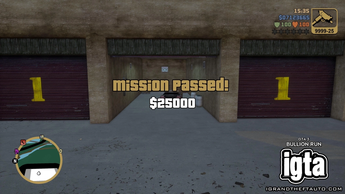 GTA 3 Bullion Run 4