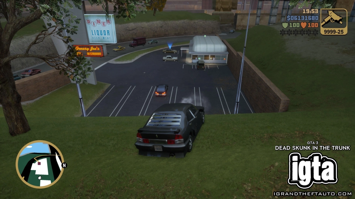 GTA 3 Dead Skunk In The Trunk 3