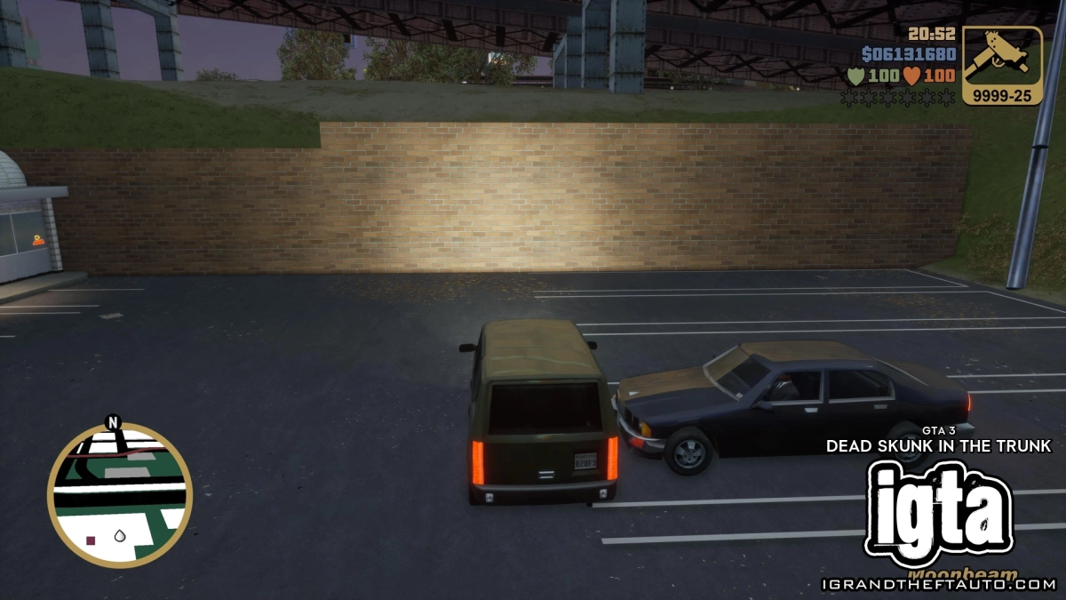 GTA 3 Dead Skunk In The Trunk 5