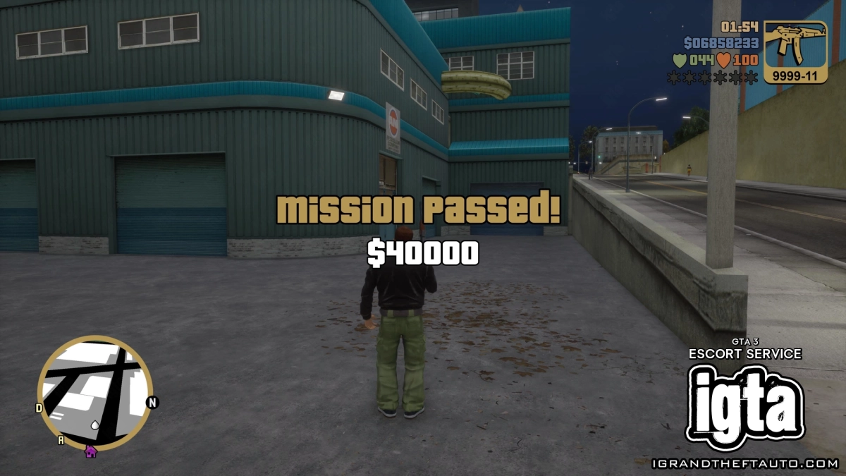 GTA 3 Escort Service 12