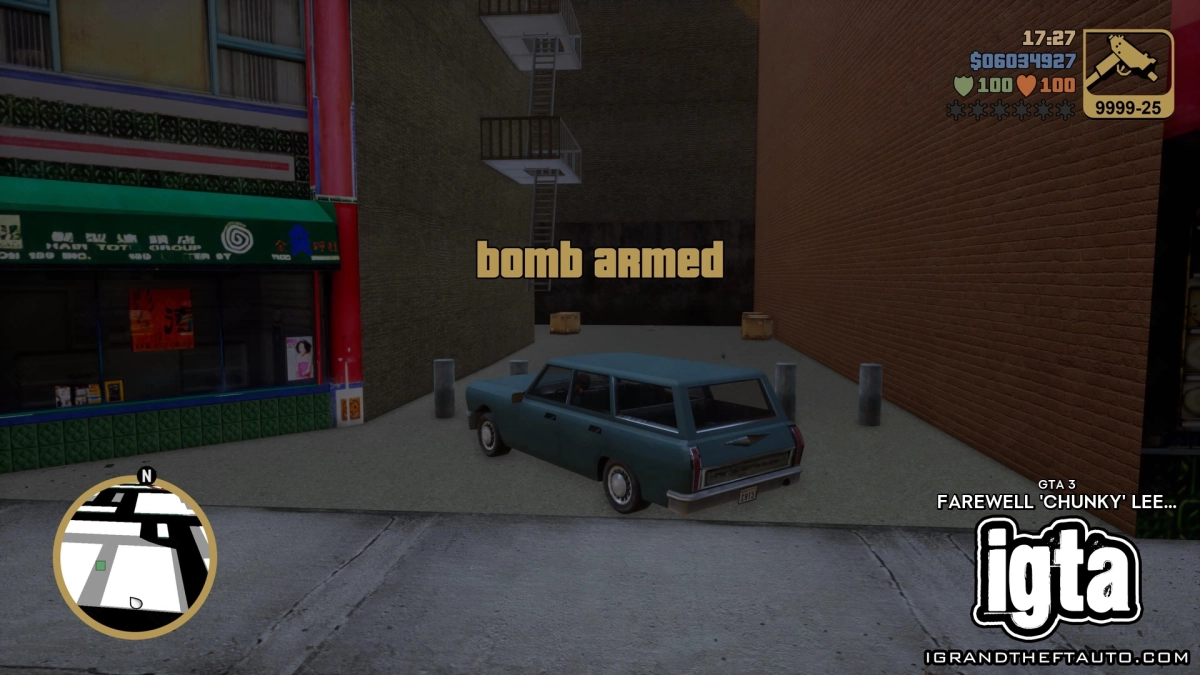 GTA 3 Farewell Chunky Lee Chong 6