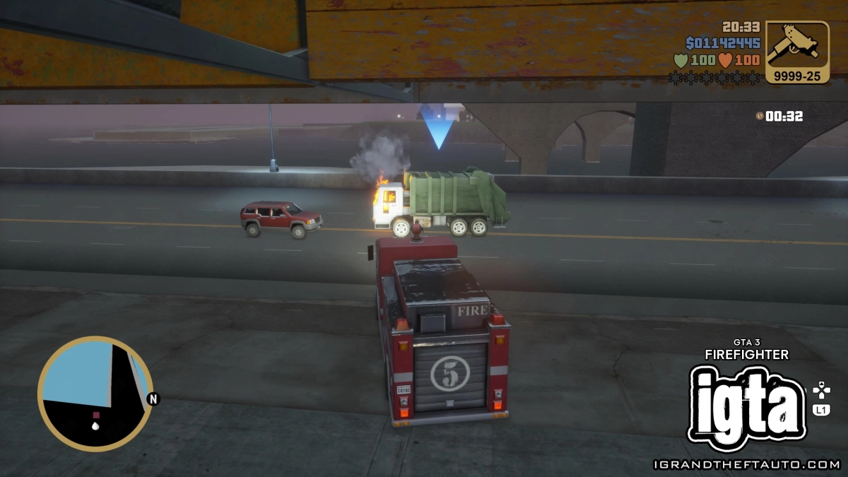 GTA 3 Firefighter 3