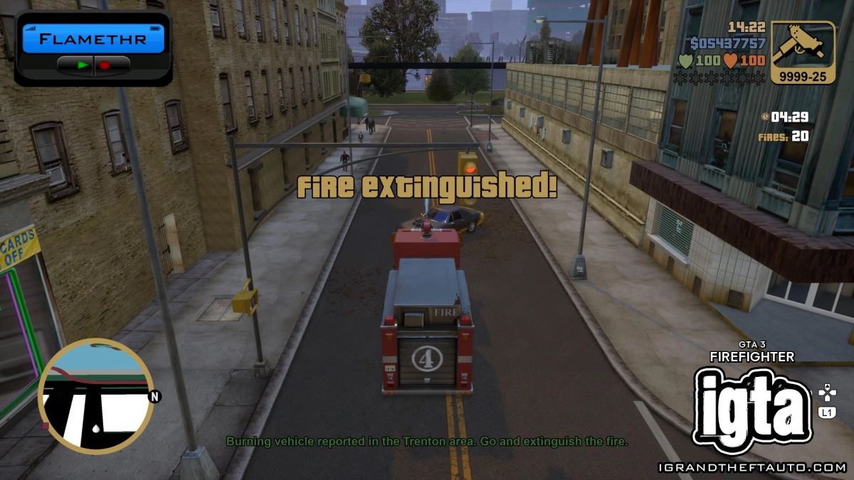 GTA 3 Firefighter 4