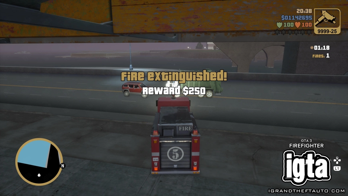 GTA 3 Firefighter 6