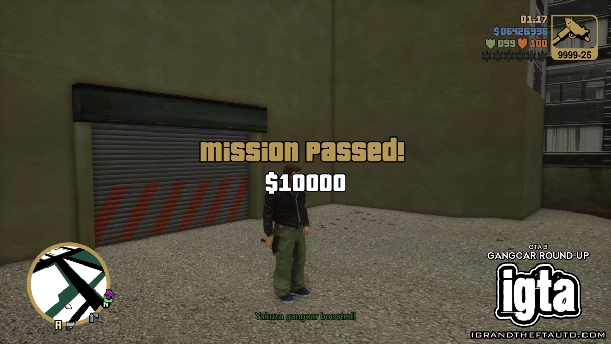 GTA 3 Gangcar Round Up 17