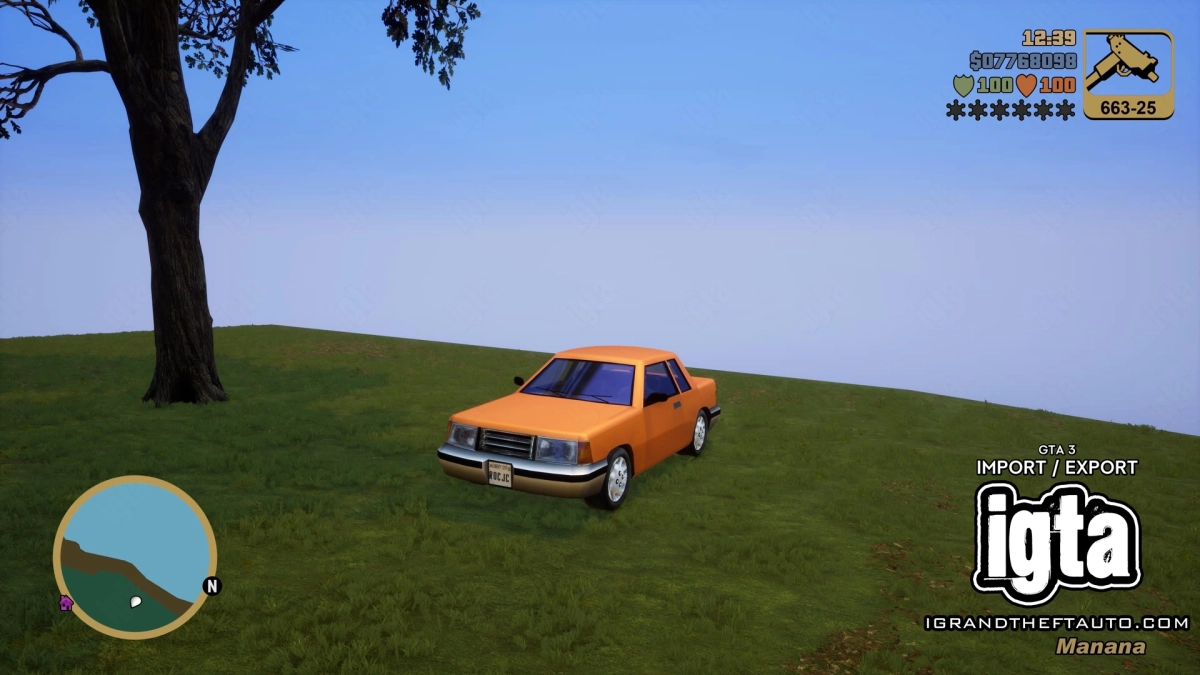 GTA 3 Import Export Manana