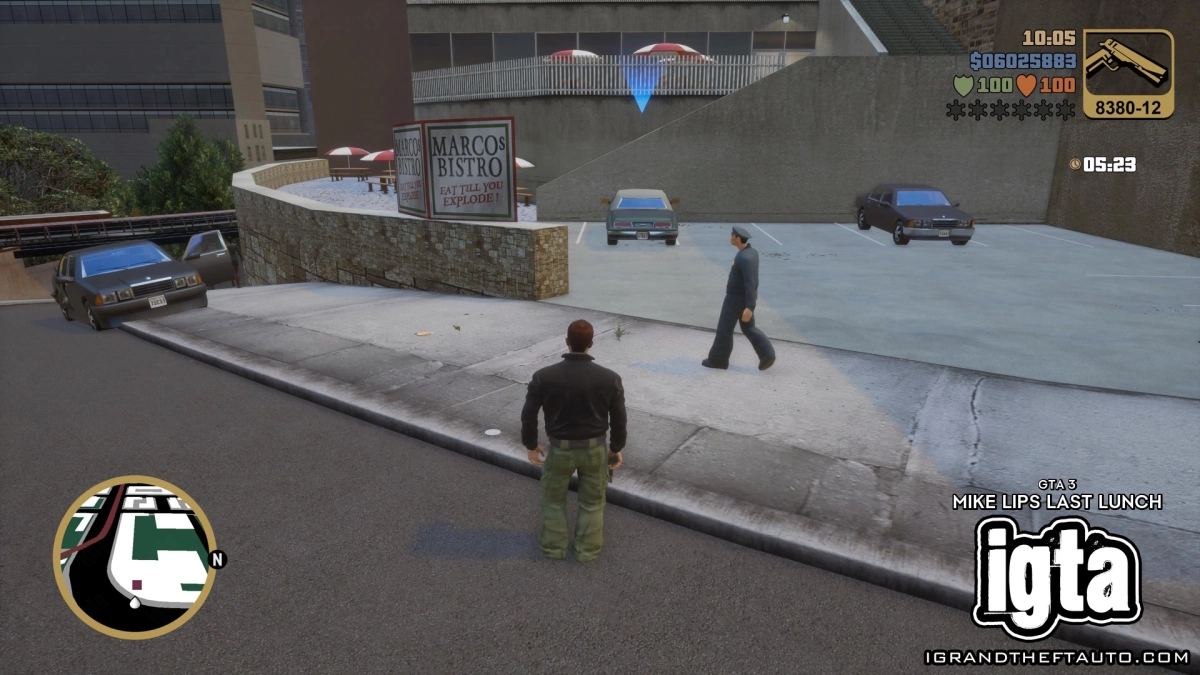 GTA 3 Mike Lips Last Lunch 4