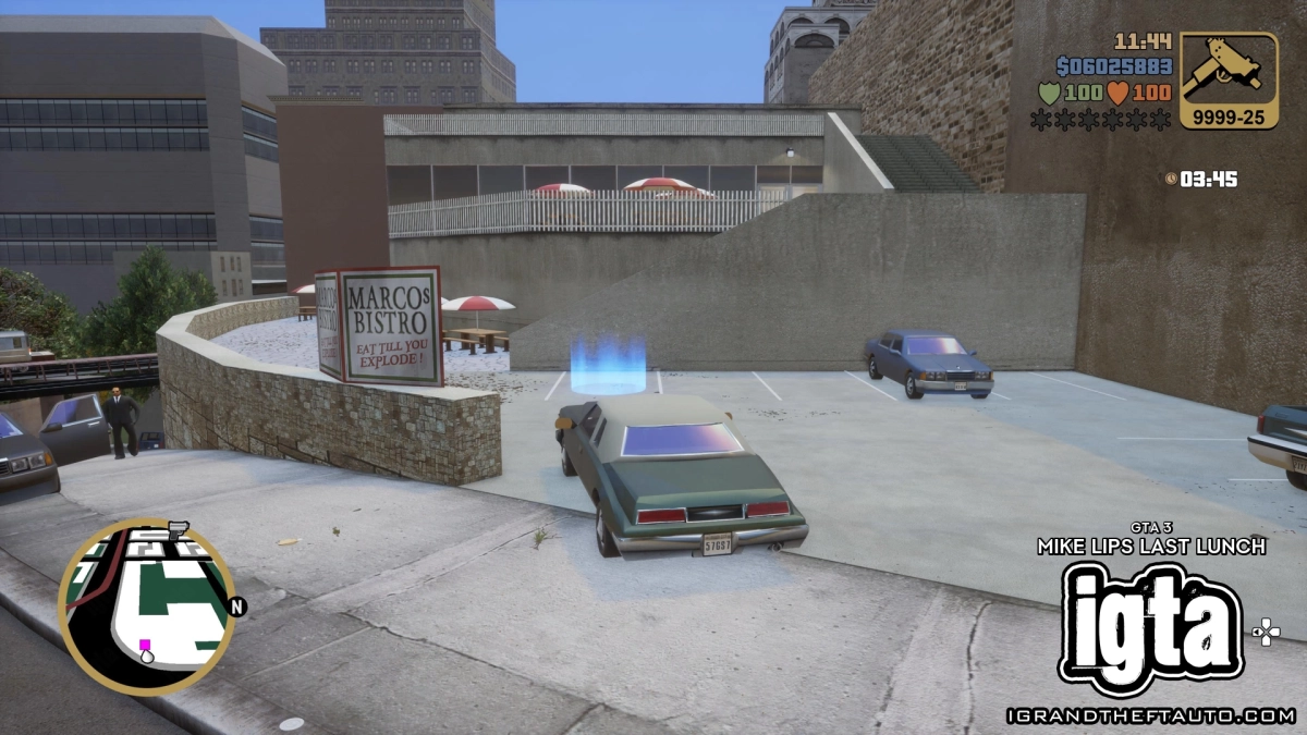 GTA 3 Mike Lips Last Lunch 9
