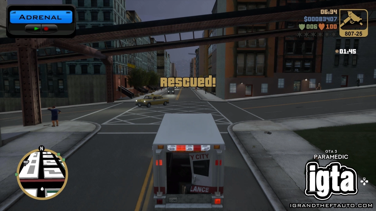 GTA 3 Paramedic 10