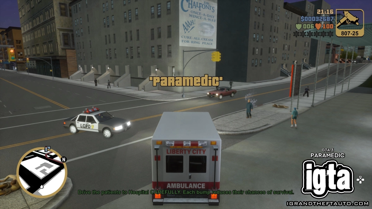 GTA 3 Paramedic 2