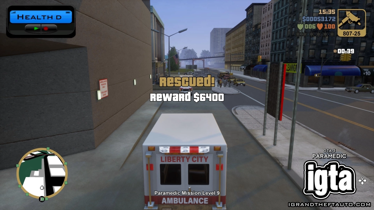 GTA 3 Paramedic 9