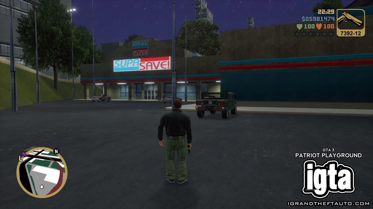 GTA 3 Patriot Playground 1