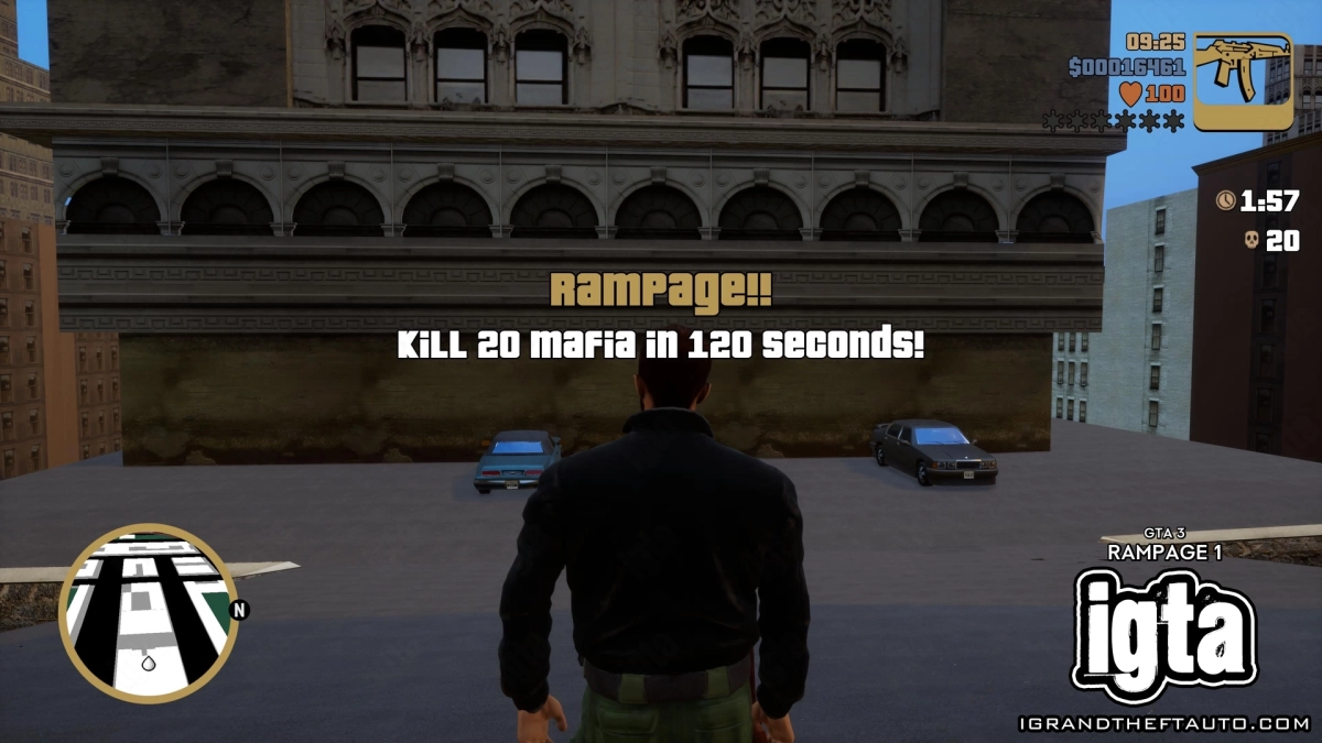 GTA 3 Rampage 1 Details