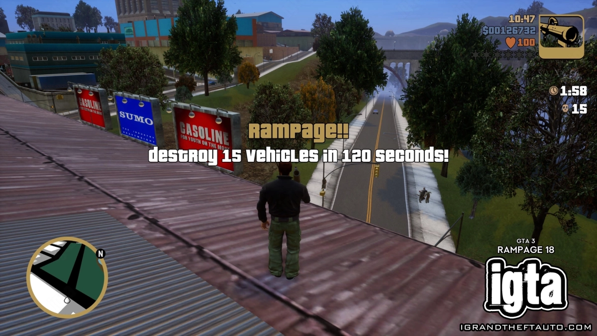 GTA 3 Rampage 18 Details