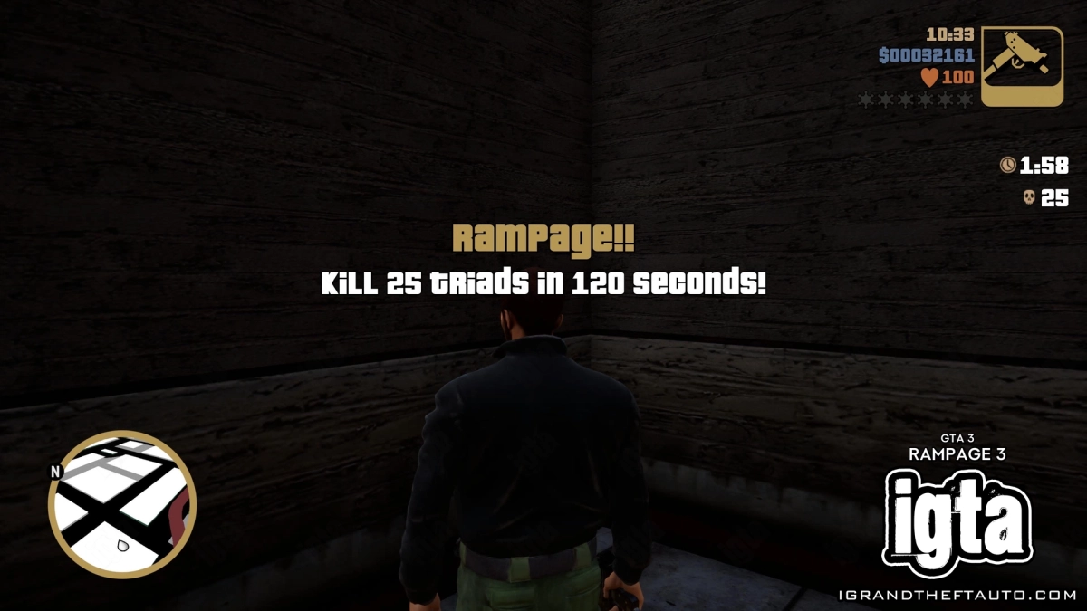 GTA 3 Rampage 3 Details