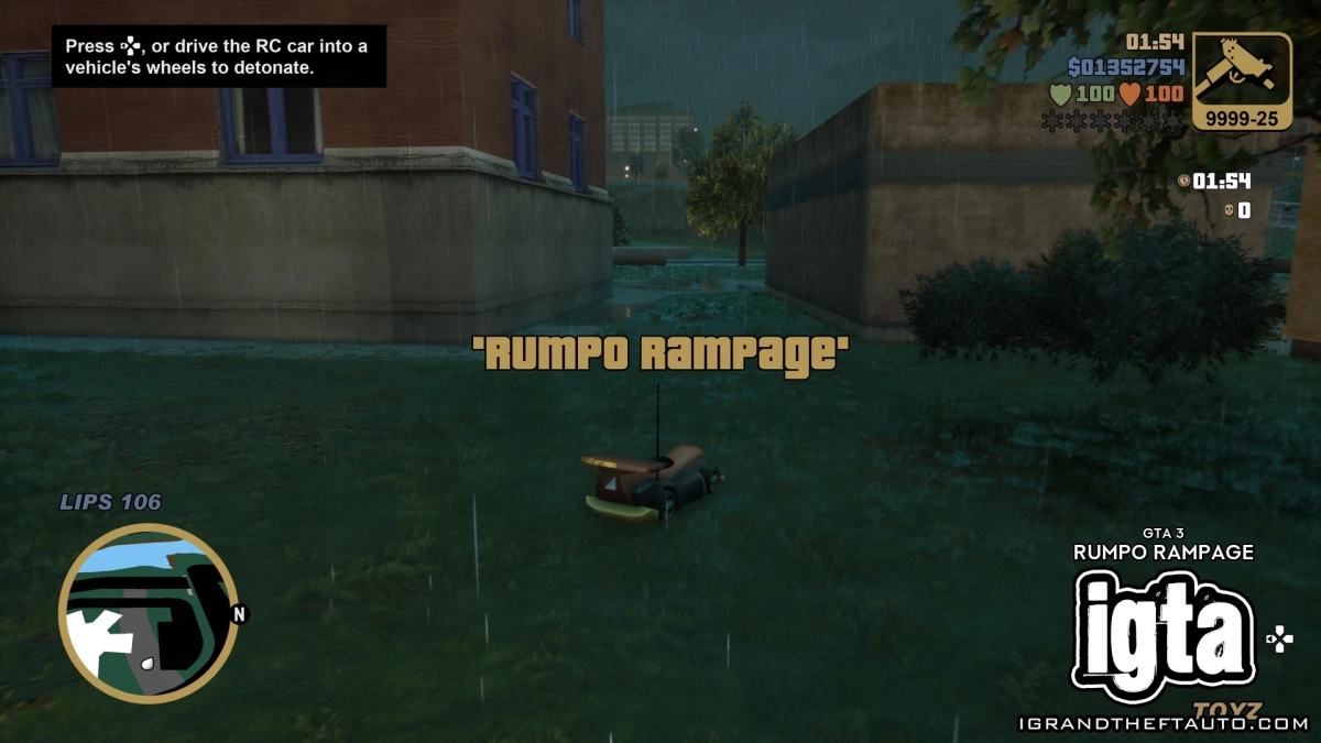 GTA 3 Rumpo Rampage 3