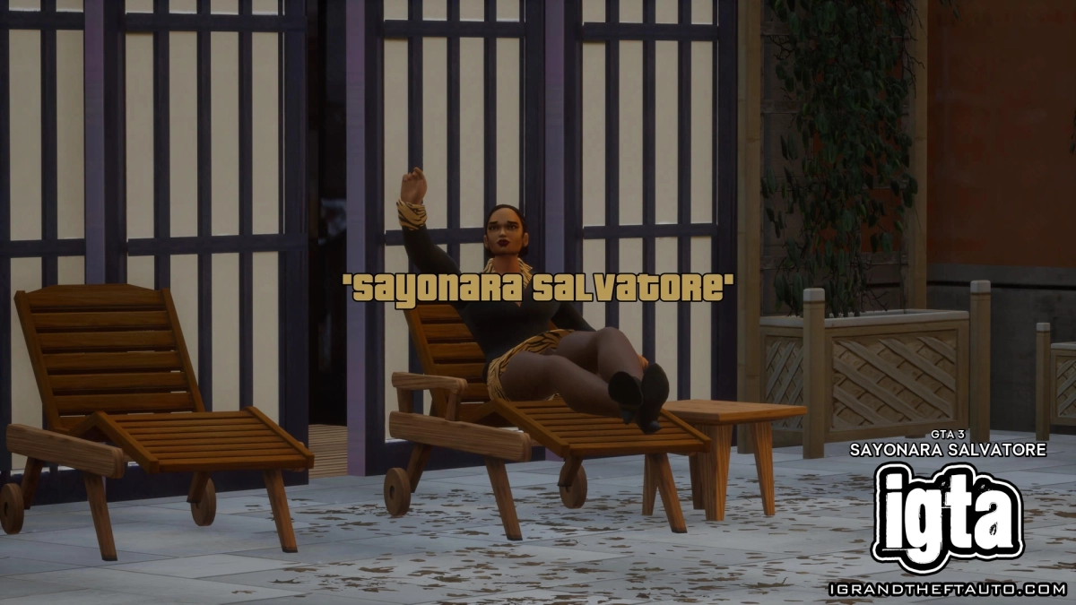 GTA 3 Sayonara Salvatore 1