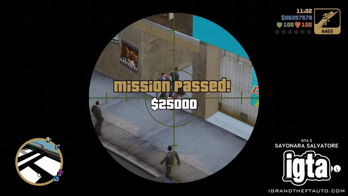 GTA 3 Sayonara Salvatore 13