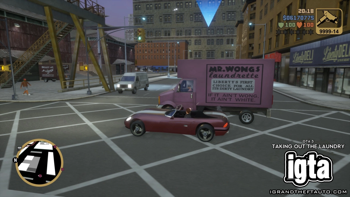 GTA 3 Taking Out The Laundry 10